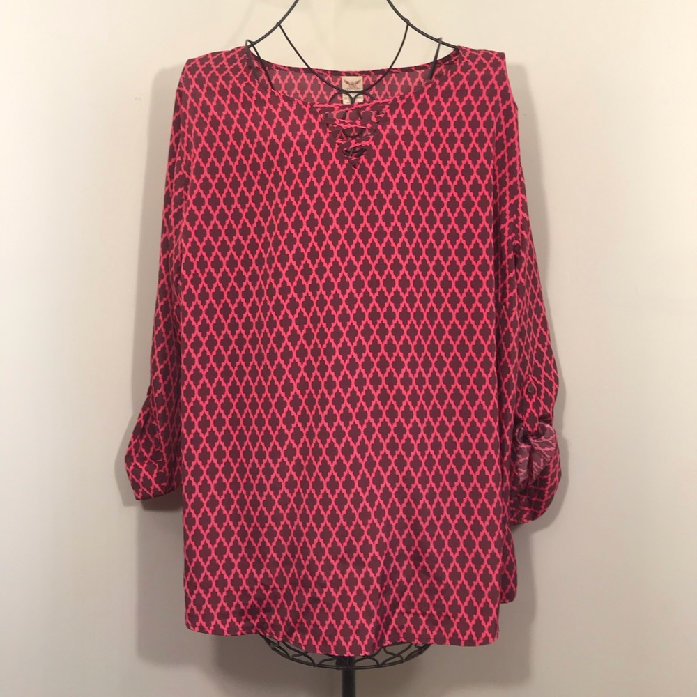 Faded Glory Long Sleeve Blouse